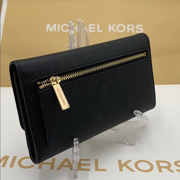 Michael Kors Jet Set Travel Lg Trifold Wallet - Picture 13 of 16